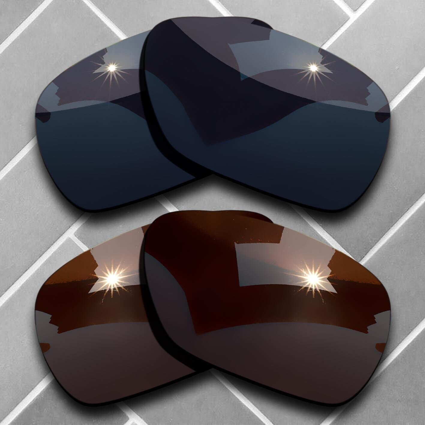 Polarized Anti-Scratch Replacement Lenses for-Costa Del Mar Tuna Alley Choices