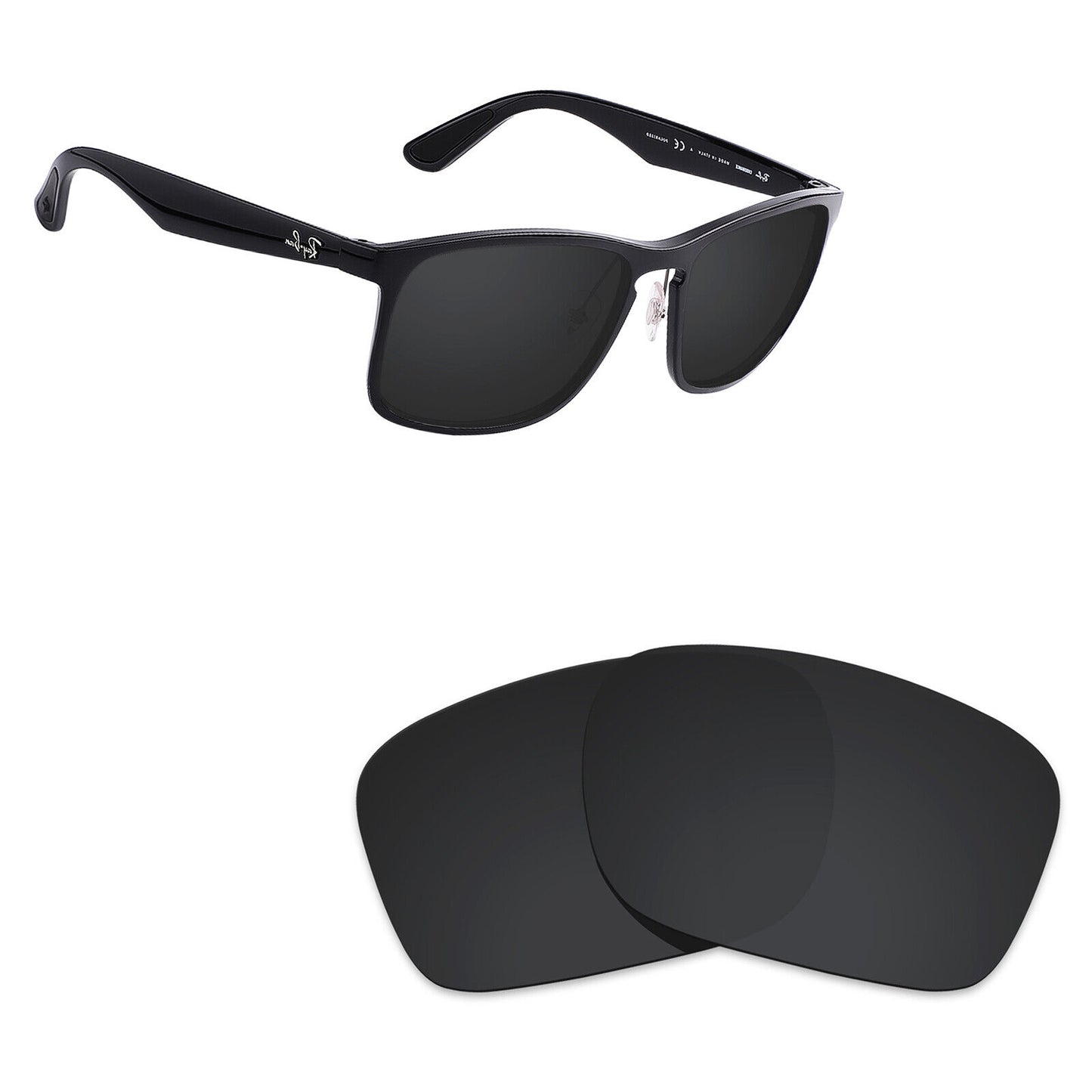 Hawkry Polarized Replacement Lenses for - RayBan-RB4264-58 Sunglass - Multiple