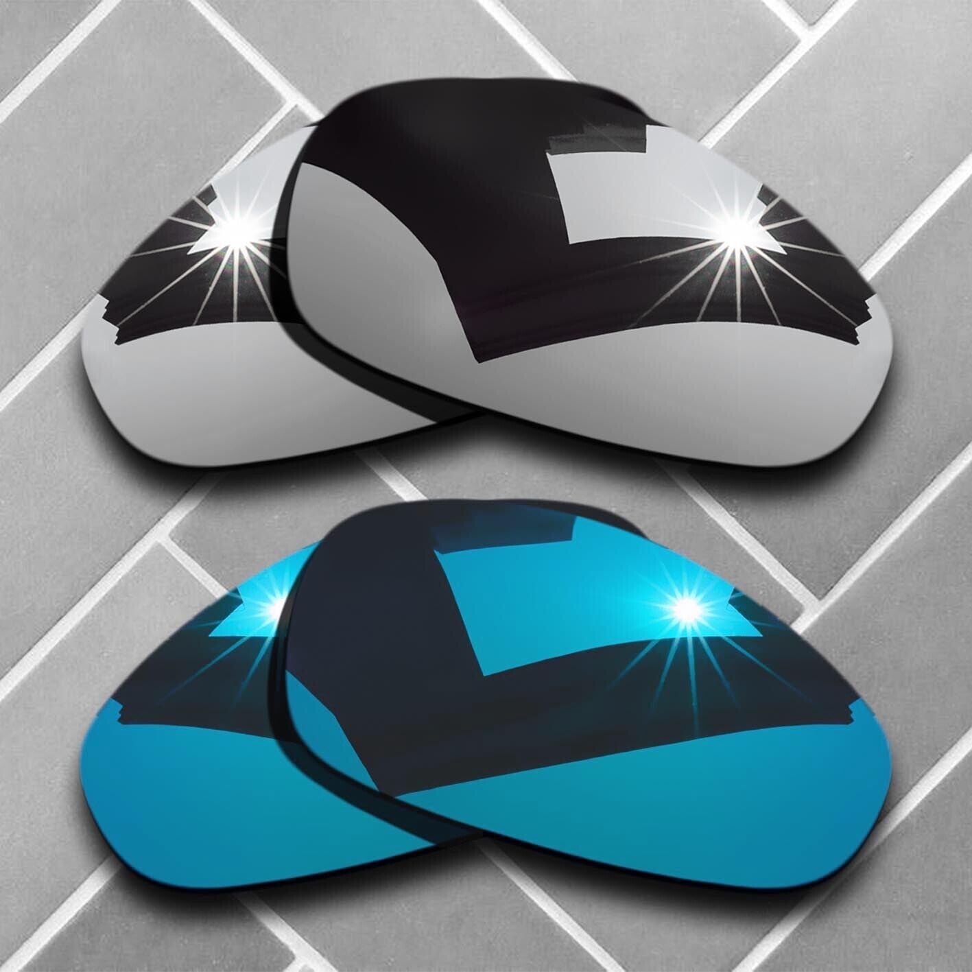 Replacement Rubber Kit Polarized Lenses for-Oakley Juliet Sunglass Choices US
