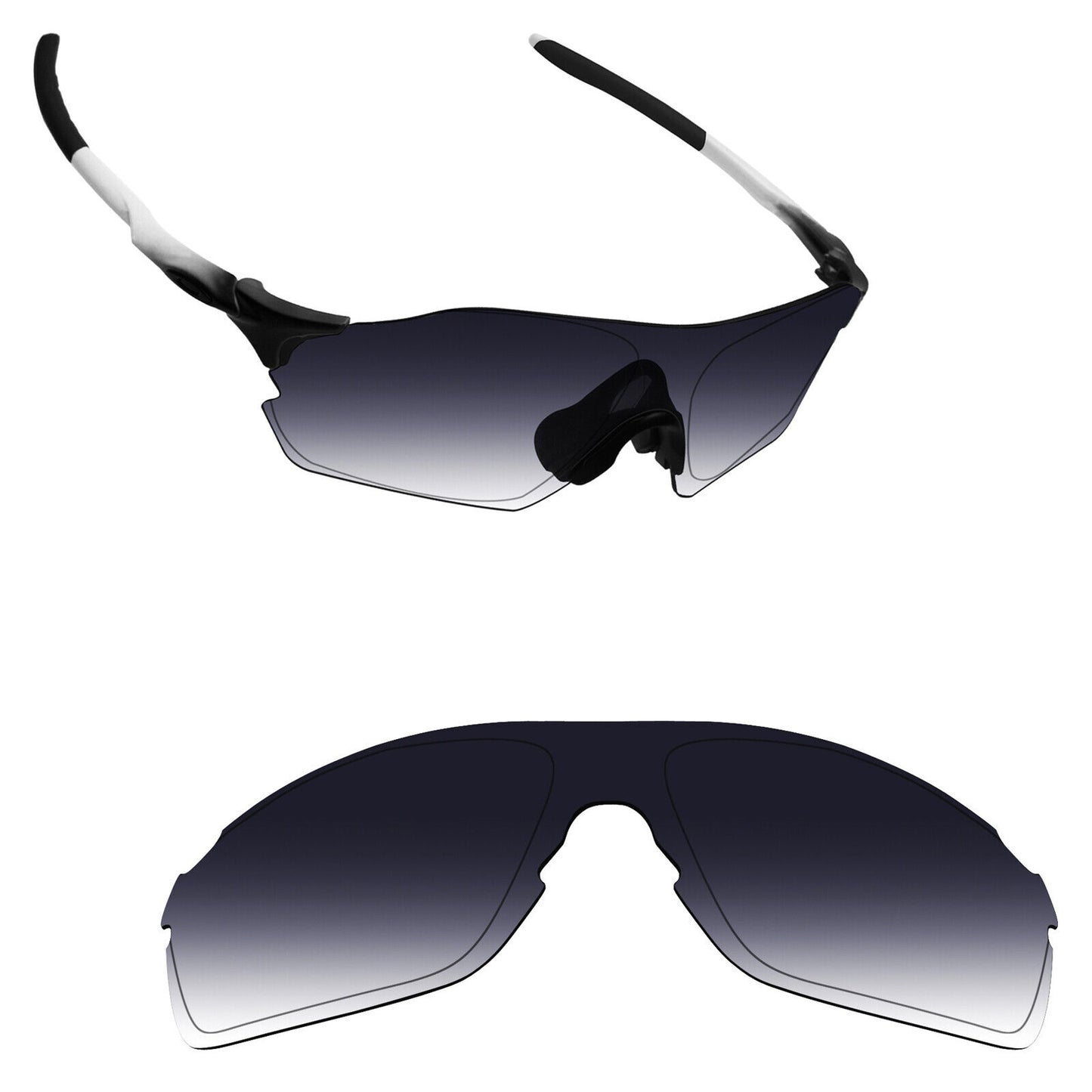Hawkry Polarized Replacement Lenses for-Oakley EVZero Pitch OO9383 - Multiple