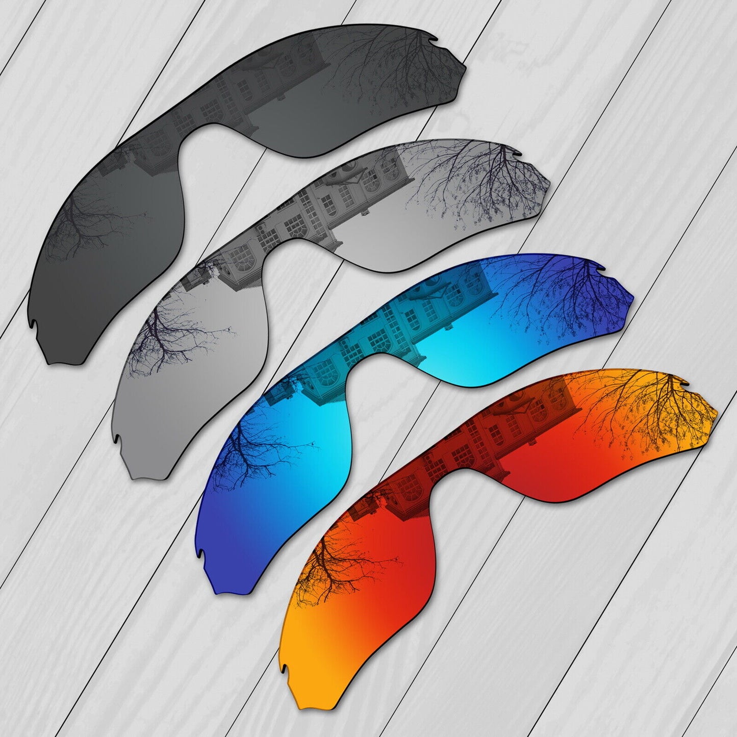 POLARIZED Replacement Lenses & Kit For-Oakley Radar Edge OO9184 Anti-Scratch