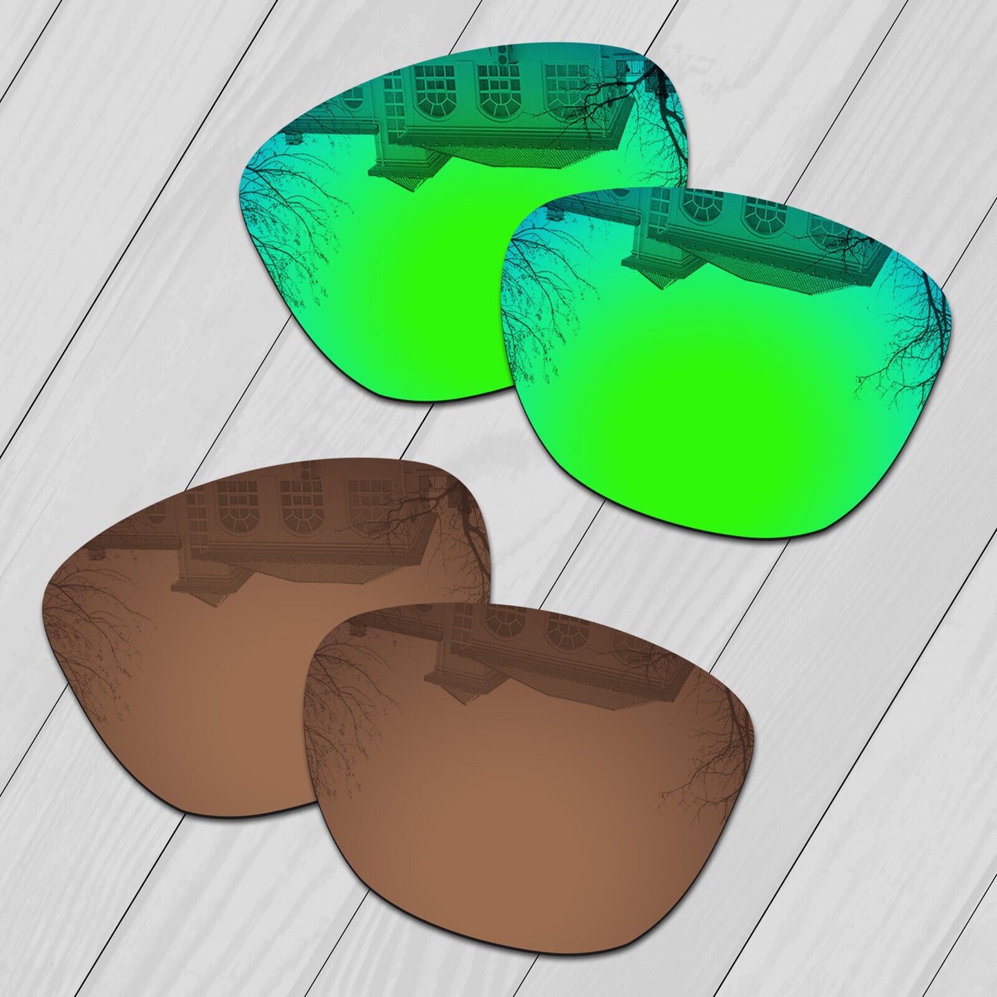 POLARIZED Replacement Lenses For-Oakley Frogskins Range Sunglasses Anti-Scratch