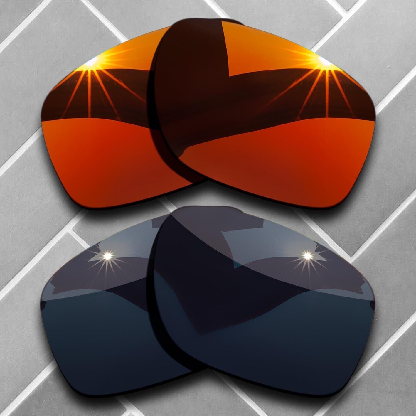 Polarized Anti-Scratch Replacement Lenses for-Oakley Sliver OO9262 Choices US