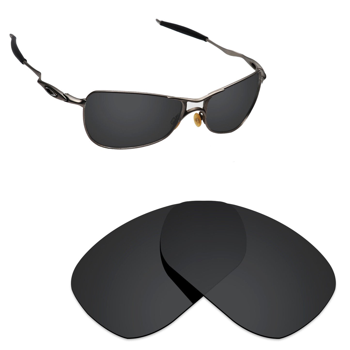 Hawkry Polarized Replacement Lenses for-Oakley Crosshair 1.0 Sunglass-Multiple