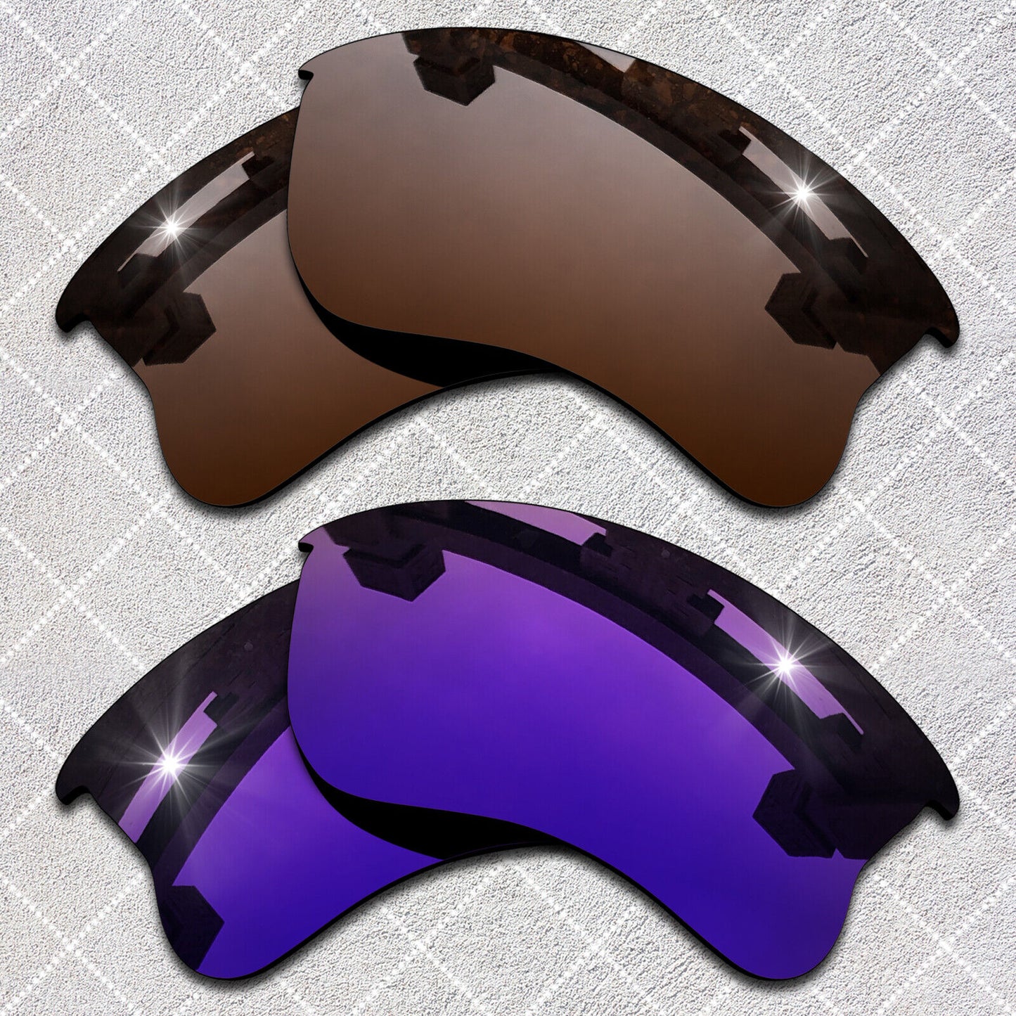 HeyRay Replacement Lenses for Flak Jacket XLJ Sunglasses Polarized -Opt
