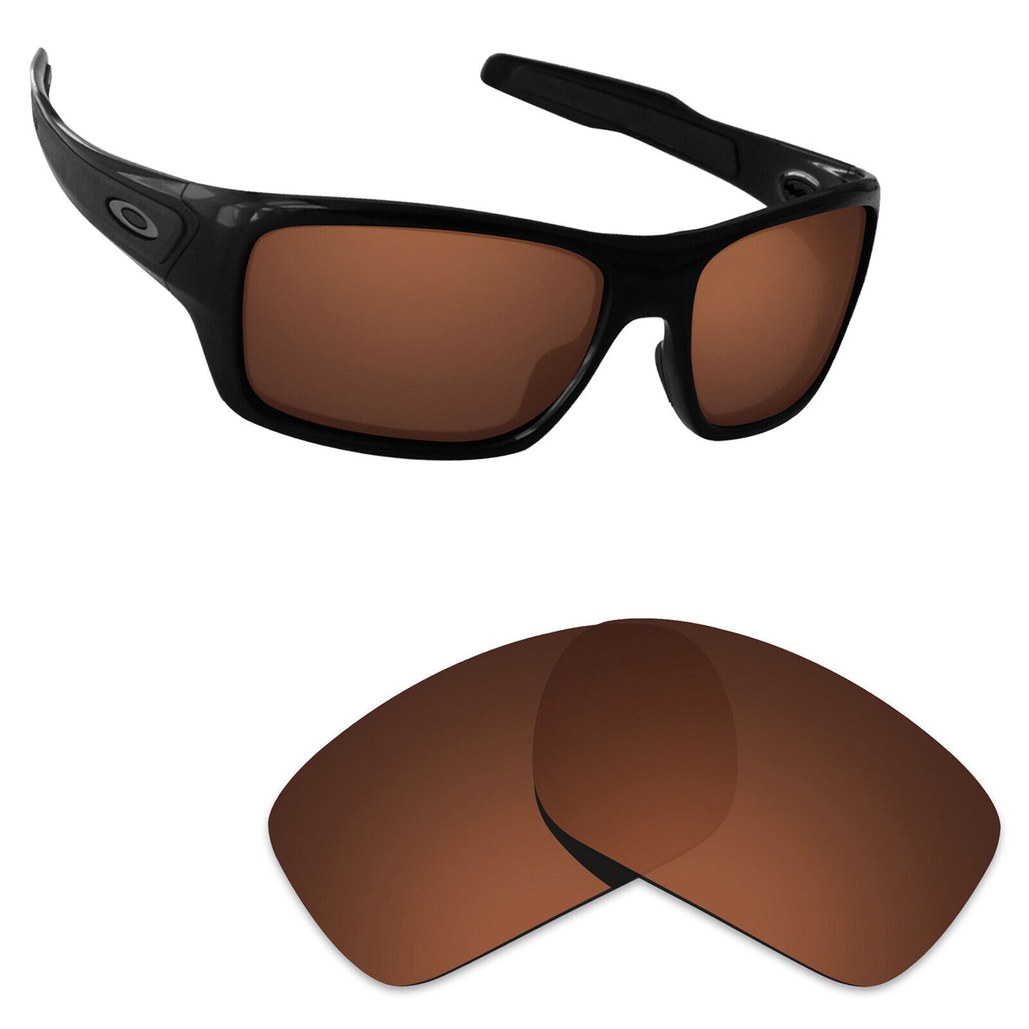 Hawkry Polarized Replacement Lens for-Oakley Turbine OO9263 Sunglass - Multiple