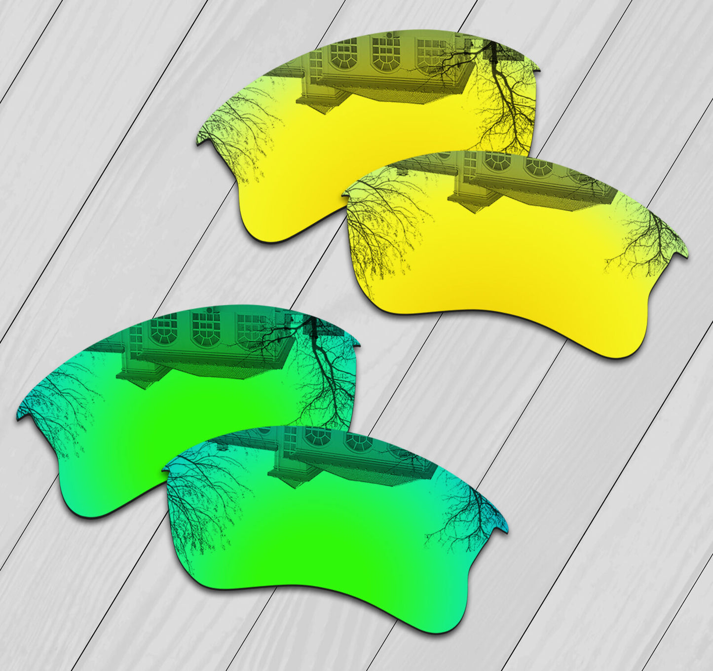POLARIZED Replacement Lenses For-Oakley Half Jacket 2.0 XL Anti-Scratch Options