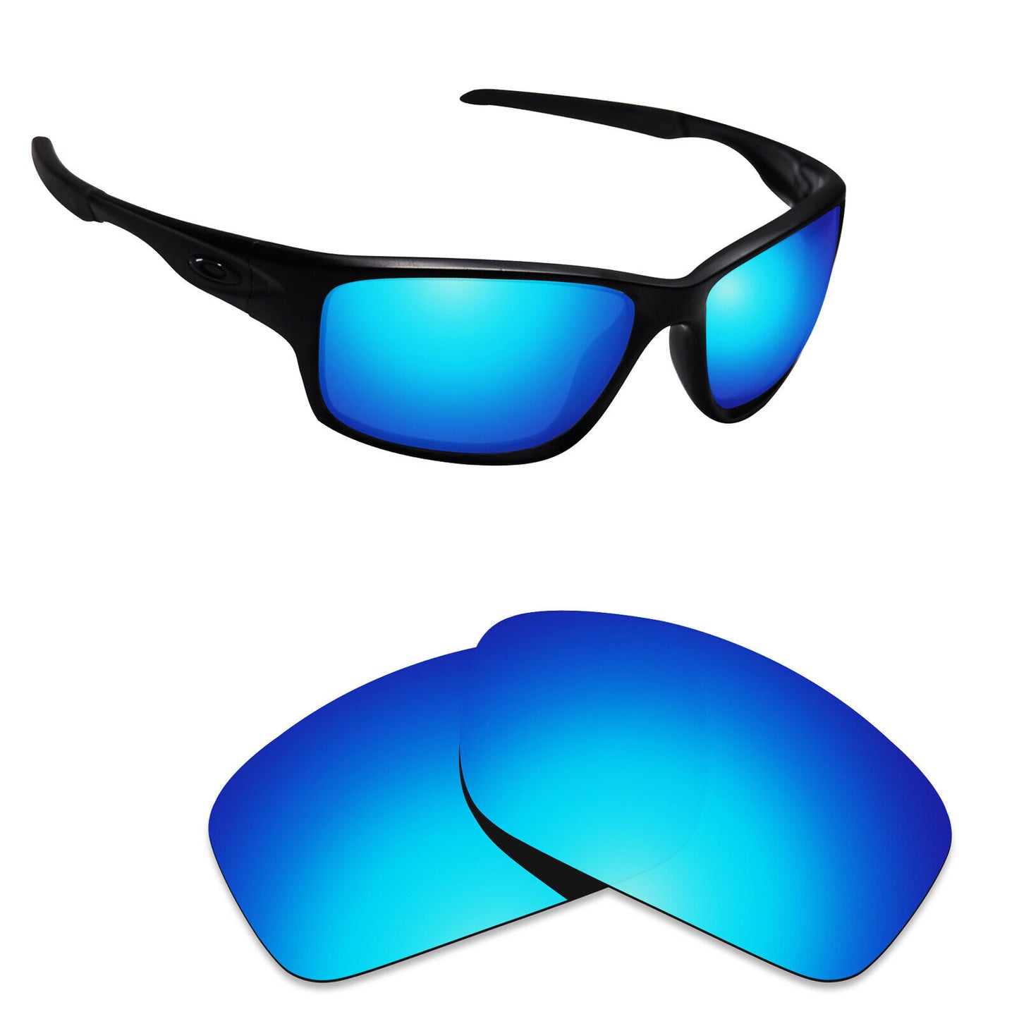 Hawkry Polarized Replacement Lenses for-Oakley Canteen 2014 Sunglass-Multiple