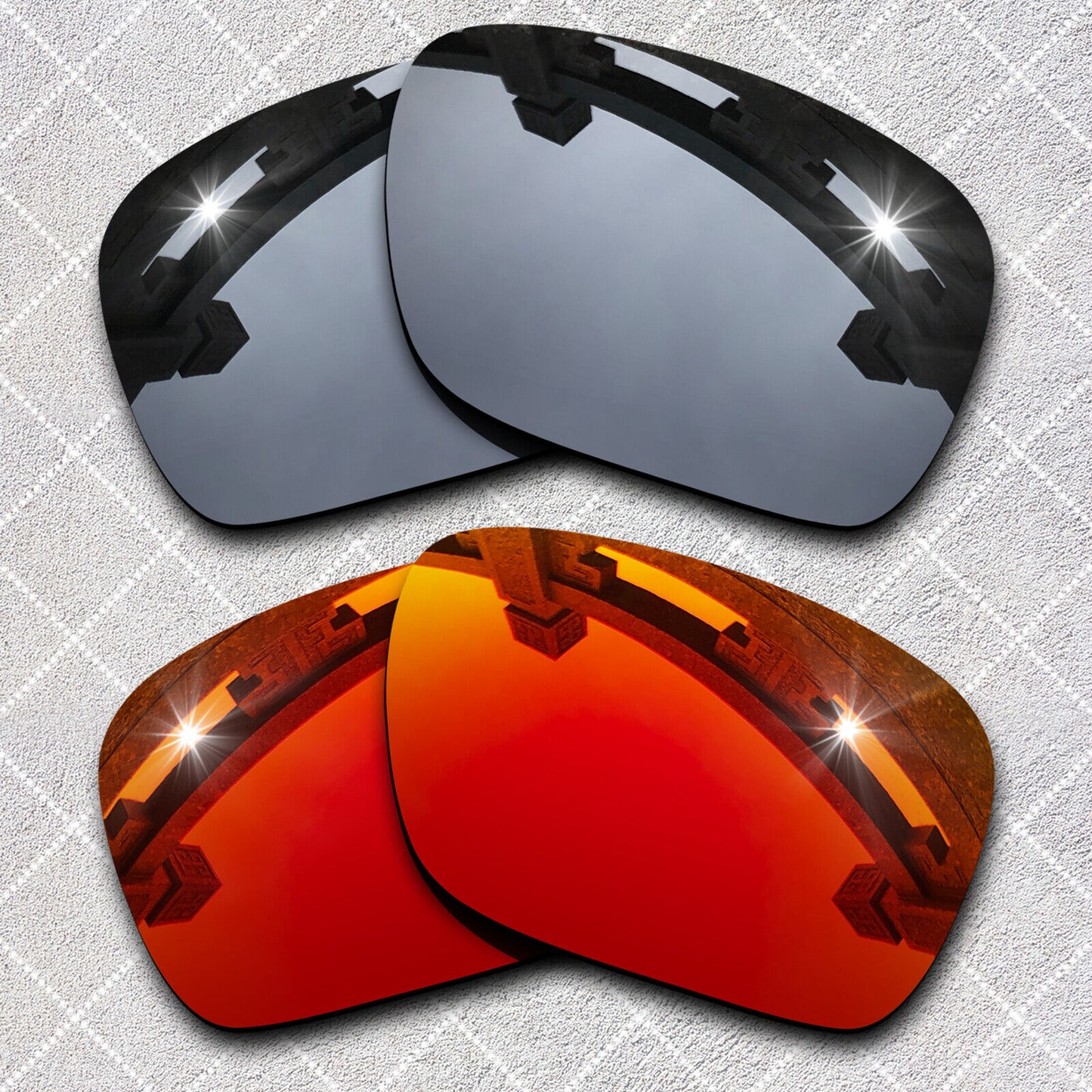 HeyRay Replacement Lenses for Sliver XL OO9341 Sunglasses Polarized -Opt