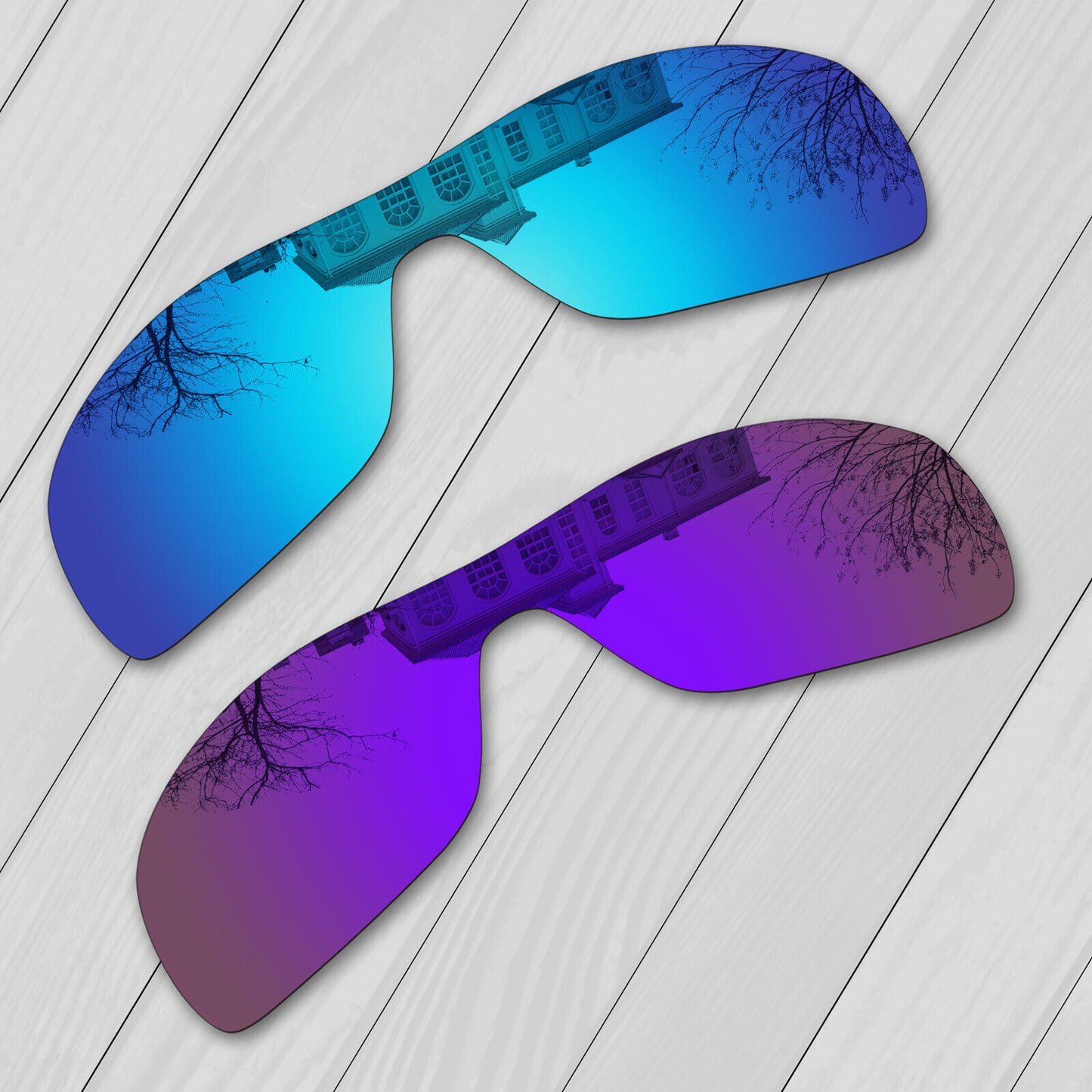 POLARIZED Replacement Lenses For-Oakley Oil Rig Sunglasses Anti-Scratch