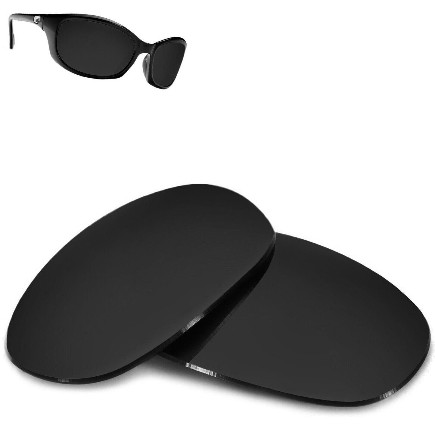 LenSwitch Replacement Lenses for COSTA DEL MAR HARPOON Sunglasses Multi-Color