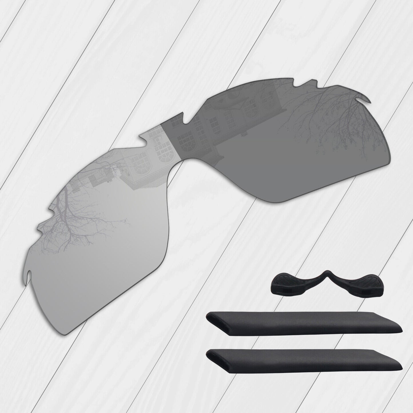 POLARIZED Replacement Lens&Kit For-Oakley Radarlock XL Vented OO9196 Options
