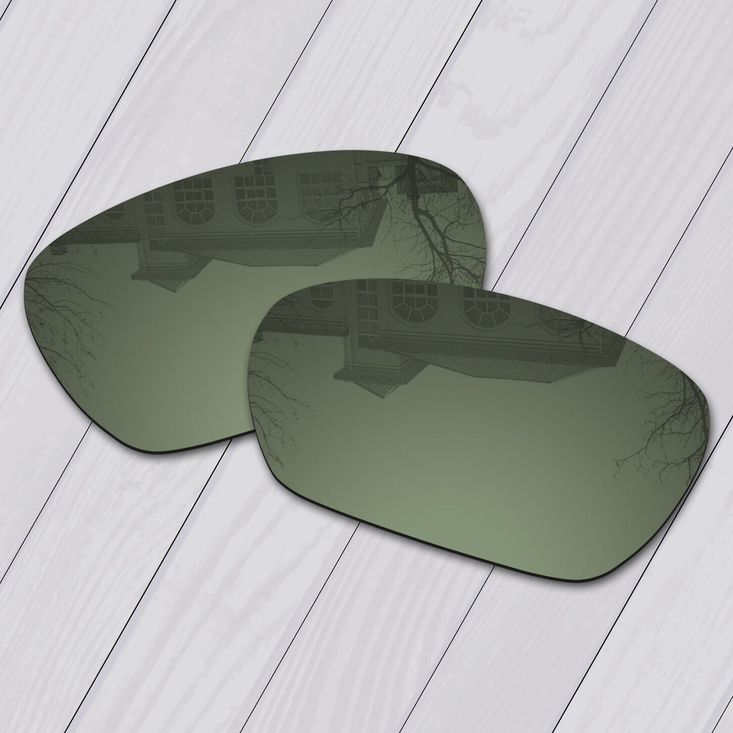 POLARIZED Replacement Lenses & Nose Pad For-Oakley Inmate Sunglass Anti-Scratch
