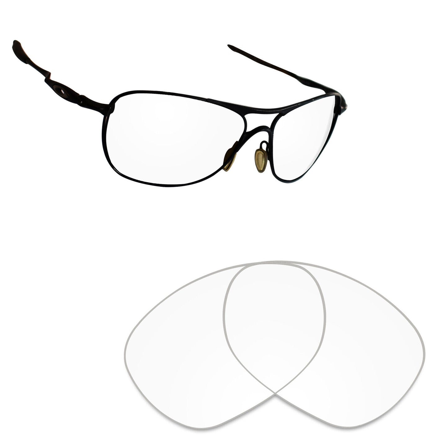 Hawkry Polarized Replacement Lens for-Oakley Crosshair New 2012 Sunglass-Options
