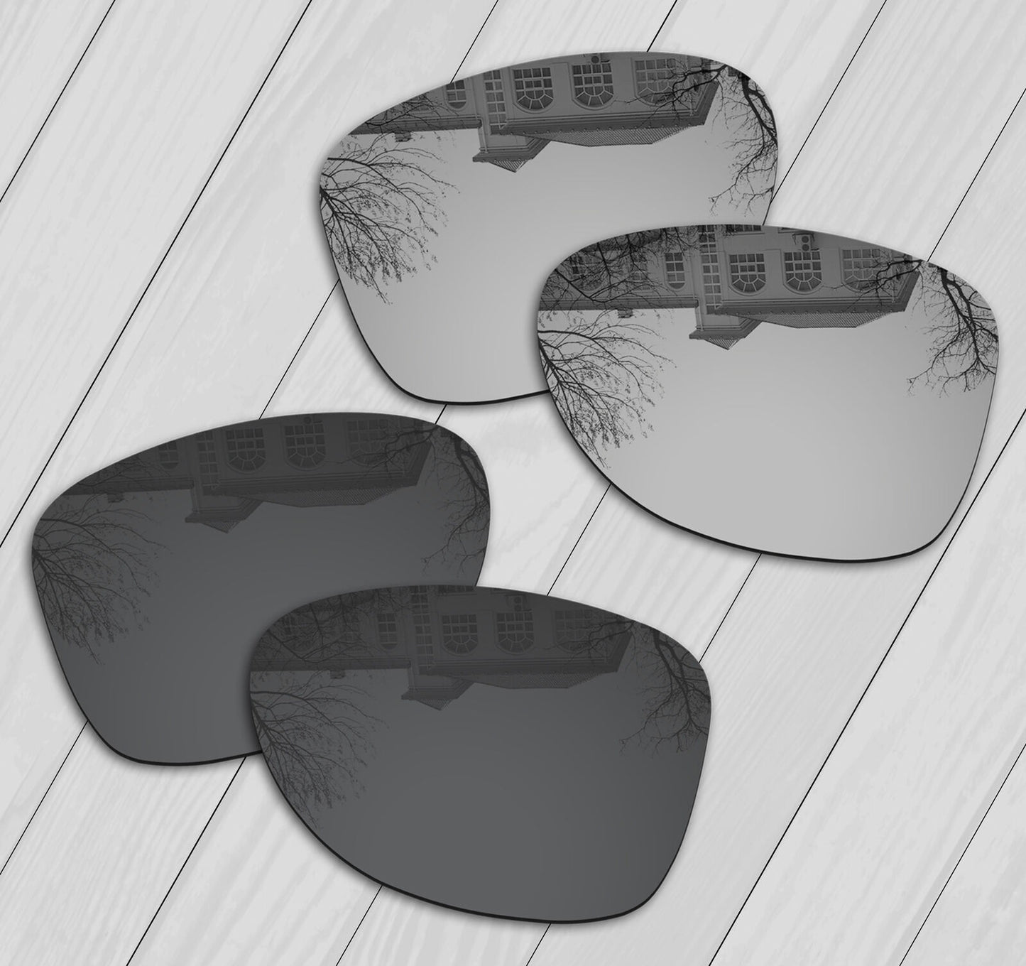 POLARIZED Replacement Lenses For-Oakley Crosshair 2012 Anti-Scratch Options