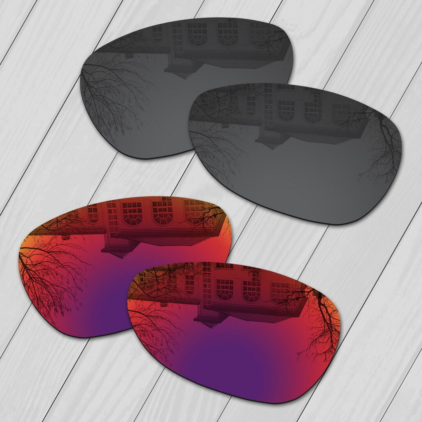 POLARIZED Replacement Lenses & Nosepad For-Oakley Felon Sunglasses Anti-Scratch