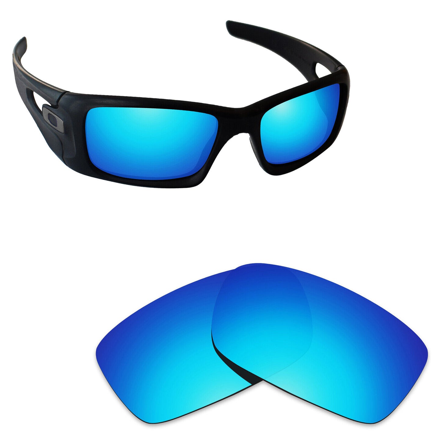Hawkry Polarized Replacement Lenses for-Oakley Crankcase OO9165 - Mutiple