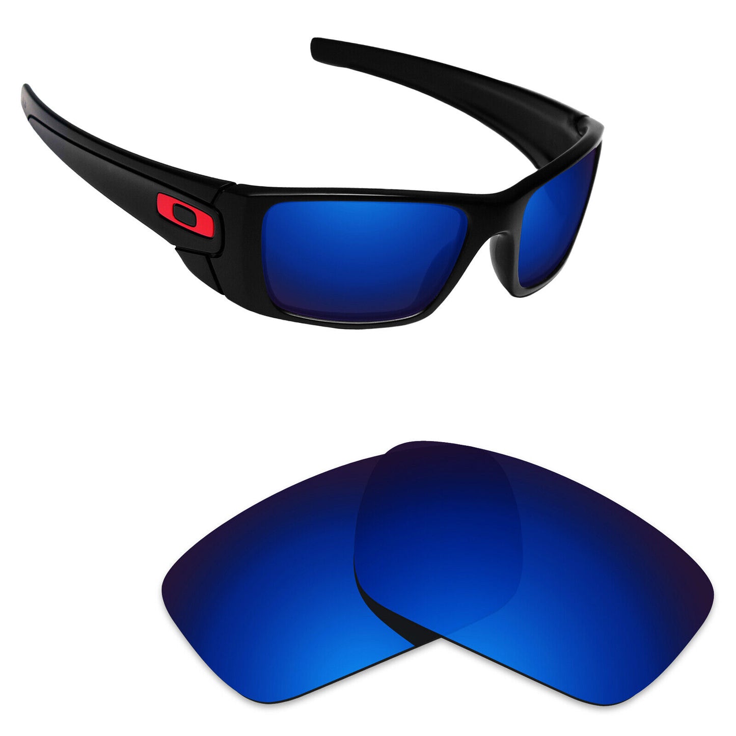 Hawkry Polarized Replacement Lenses for-Oakley Fuel Cell OO9096 - Options