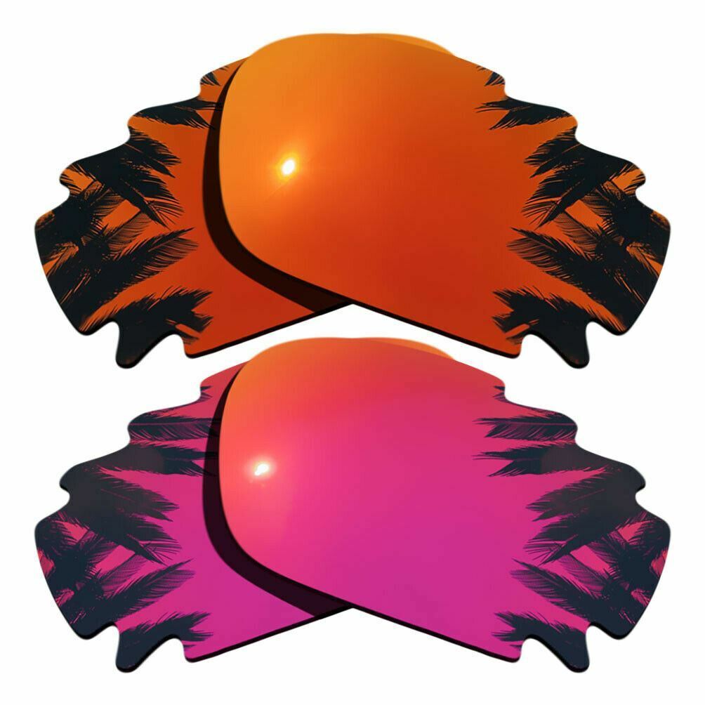 Polarized Replacement Lenses for-Oakley Racing Jacket Multiple-Options