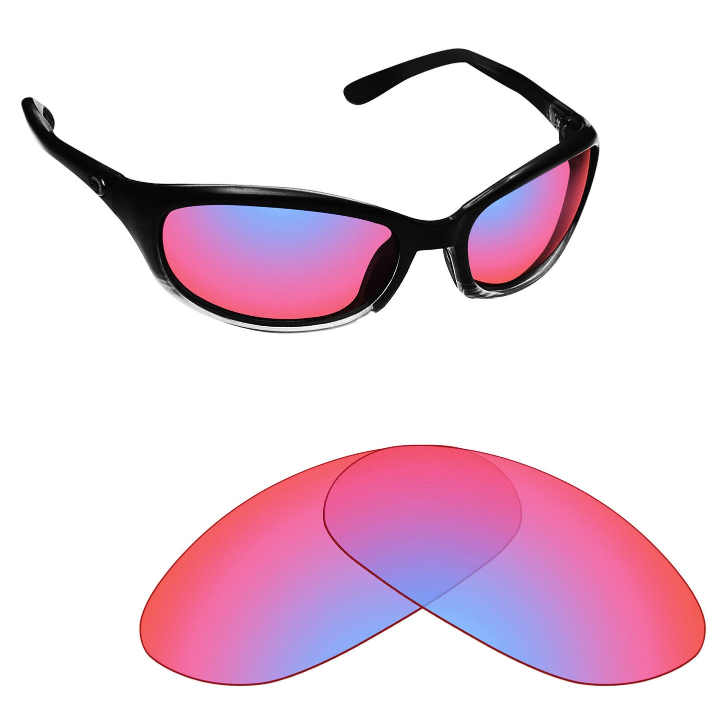 Hawkry Polarized Replacement Lenses for-Costa Harpoon Sunglass - Multiple