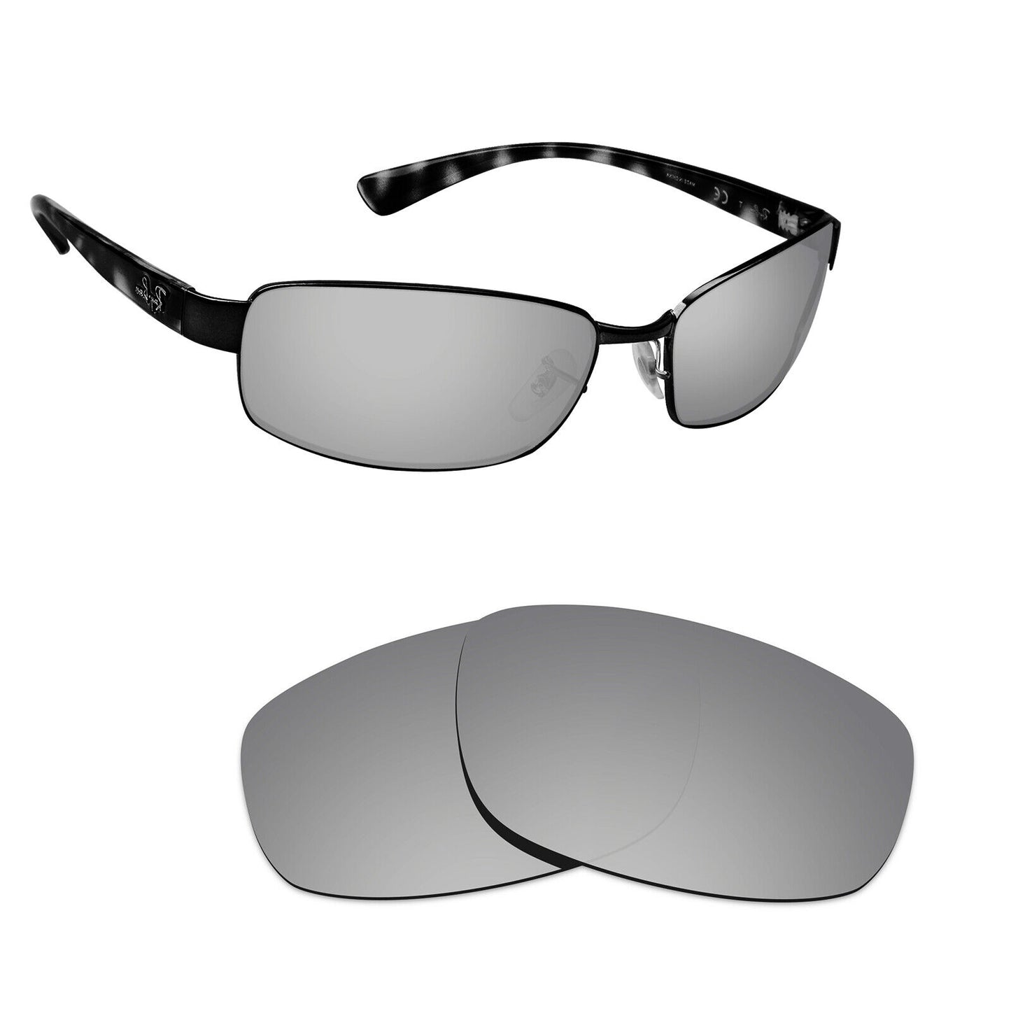 Hawkry Polarized Replacement Lenses for - RayBan-RB3364-62 Sunglass - Multiple