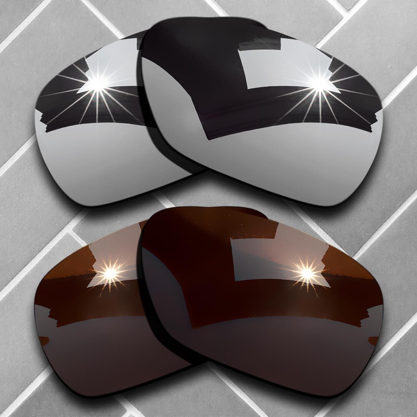 Polarized Anti-Scratch Replacement Lenses for-Costa Del Mar Tuna Alley Choices