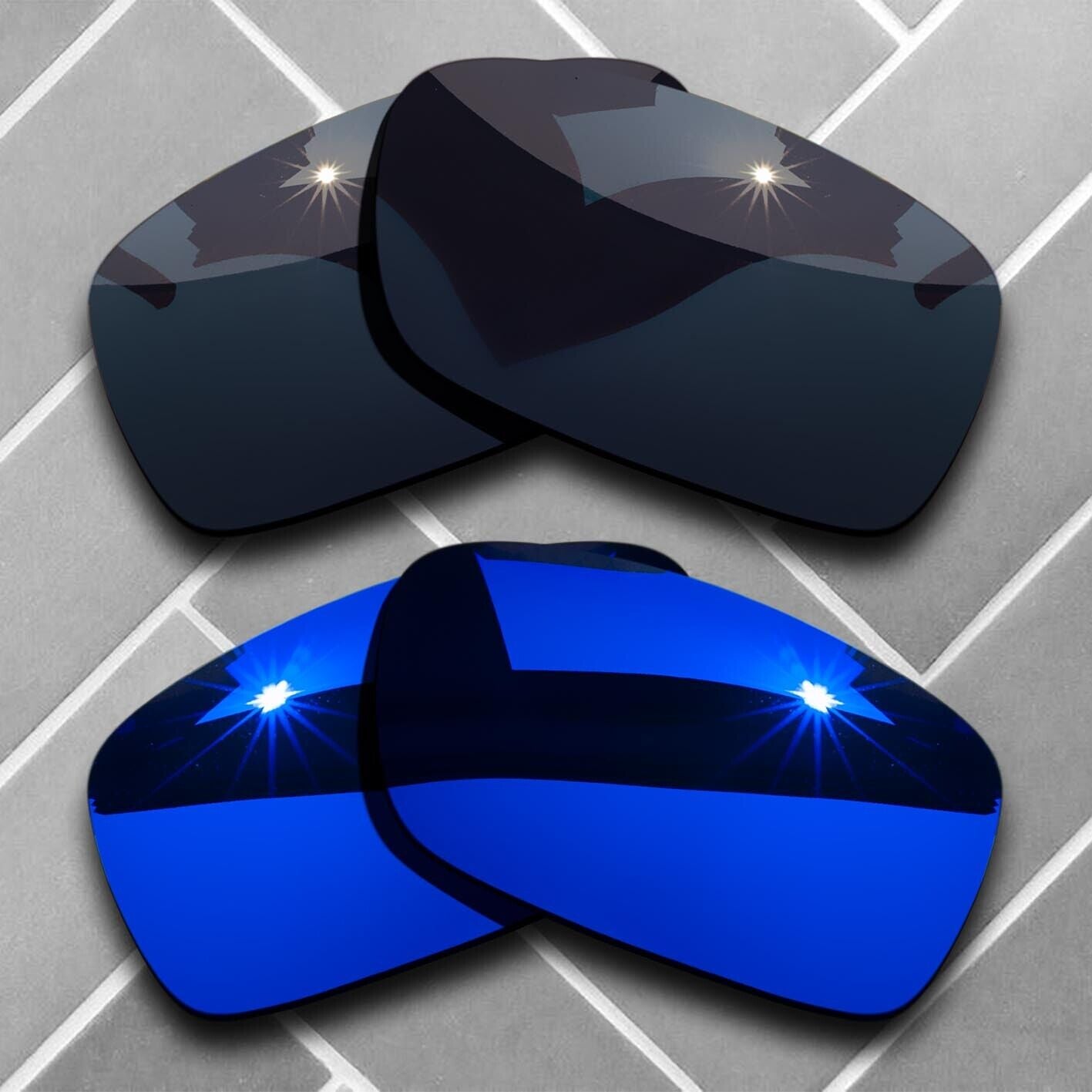 Polarized Anti-Scratch Replacement Lenses for-Oakley Crankcase Sunglass Choices