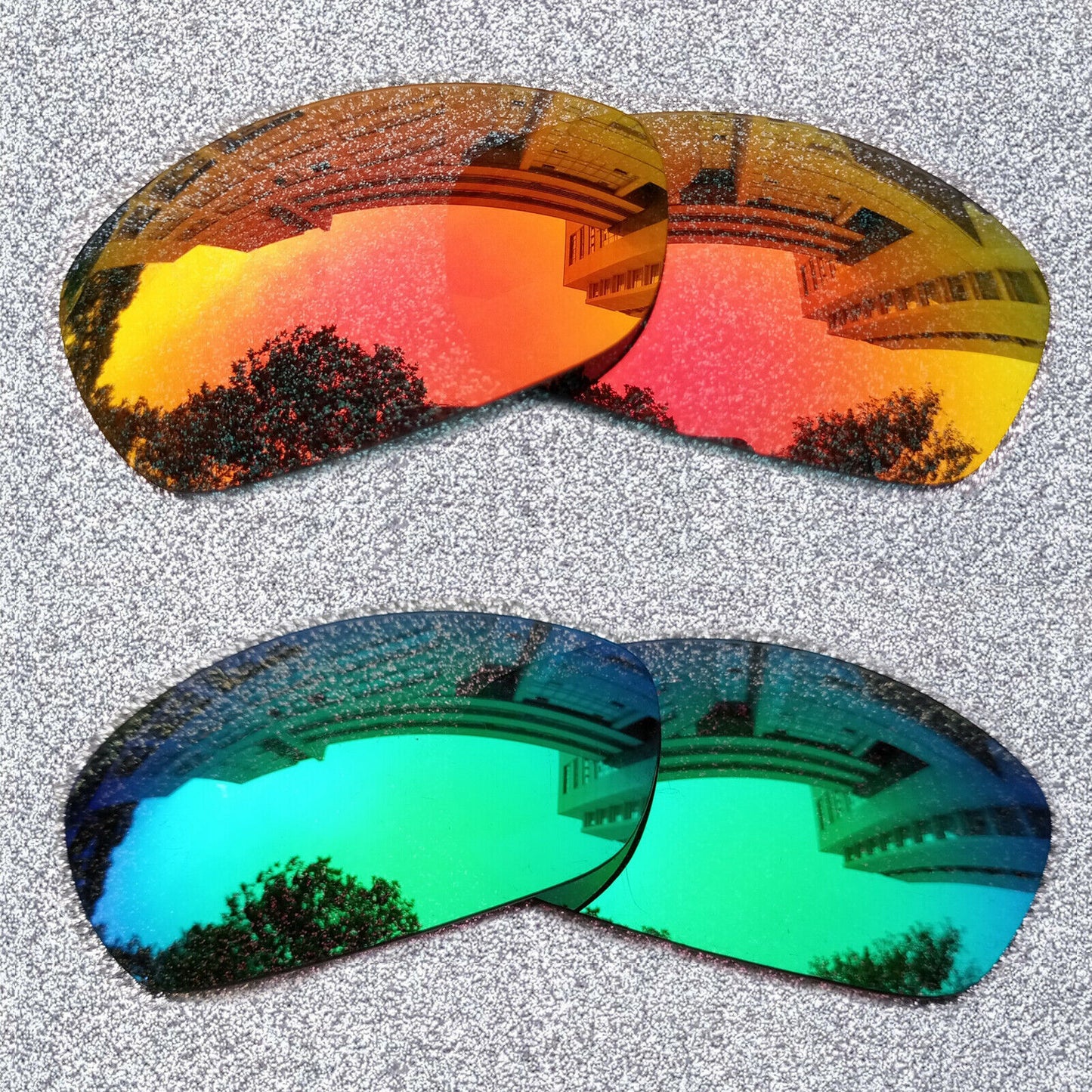 ExpressReplacement Polarized Lenses For-Oakley Monster Dog Sunglasses