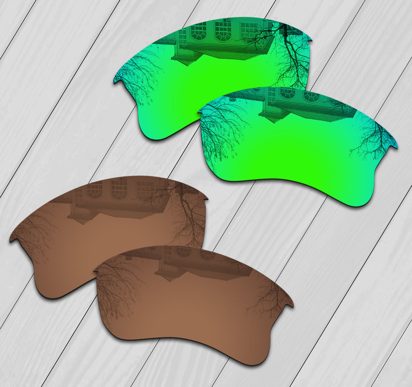 POLARIZED Replacement Lenses For-Oakley Half Jacket XLJ Anti-Scratch Options