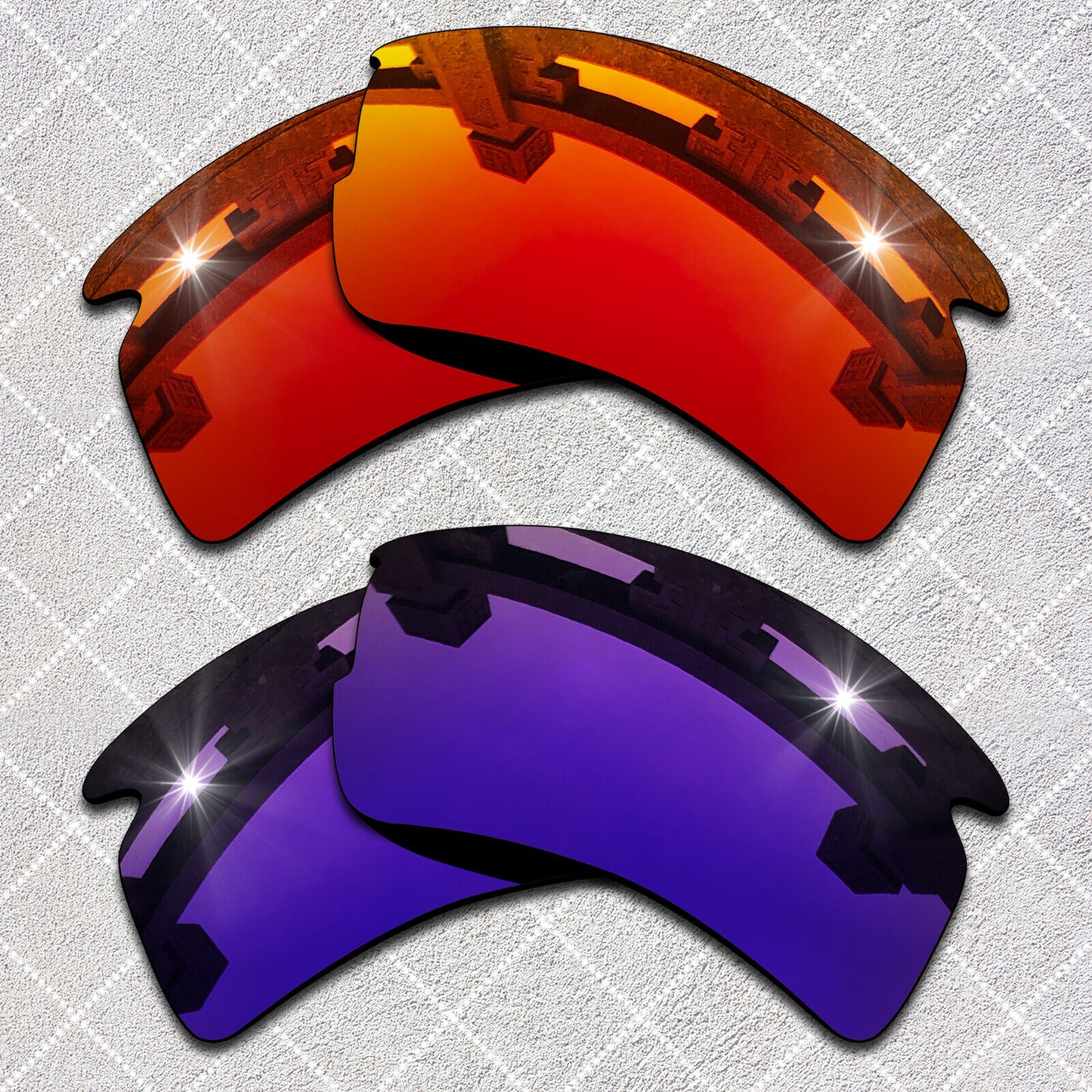 HeyRay Replacement Lenses for Flak 2.0 XL OO9188 Sunglasses Polarized - Options