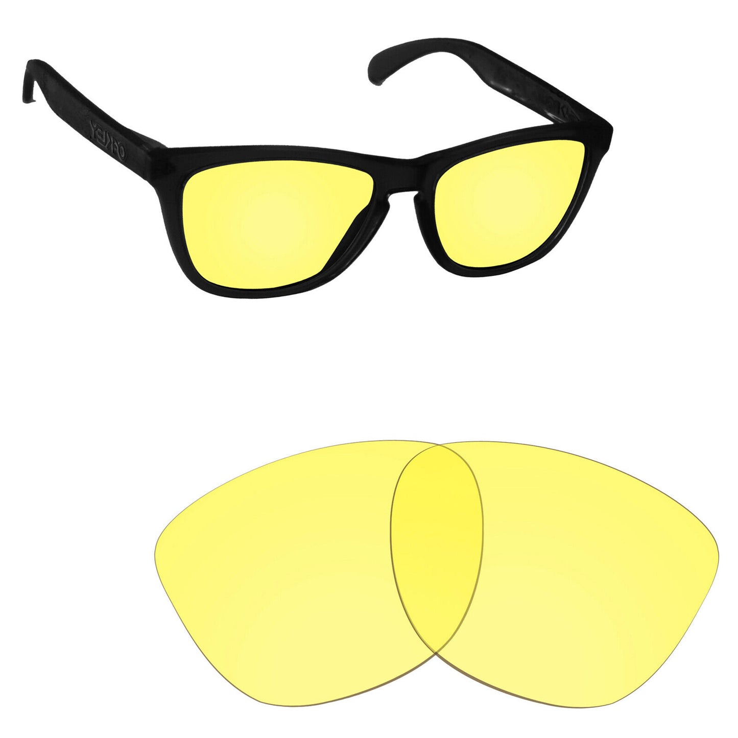 Hawkry Polarized Replacement Lenses for-Oakley Frogskins LX OO2043 - Options