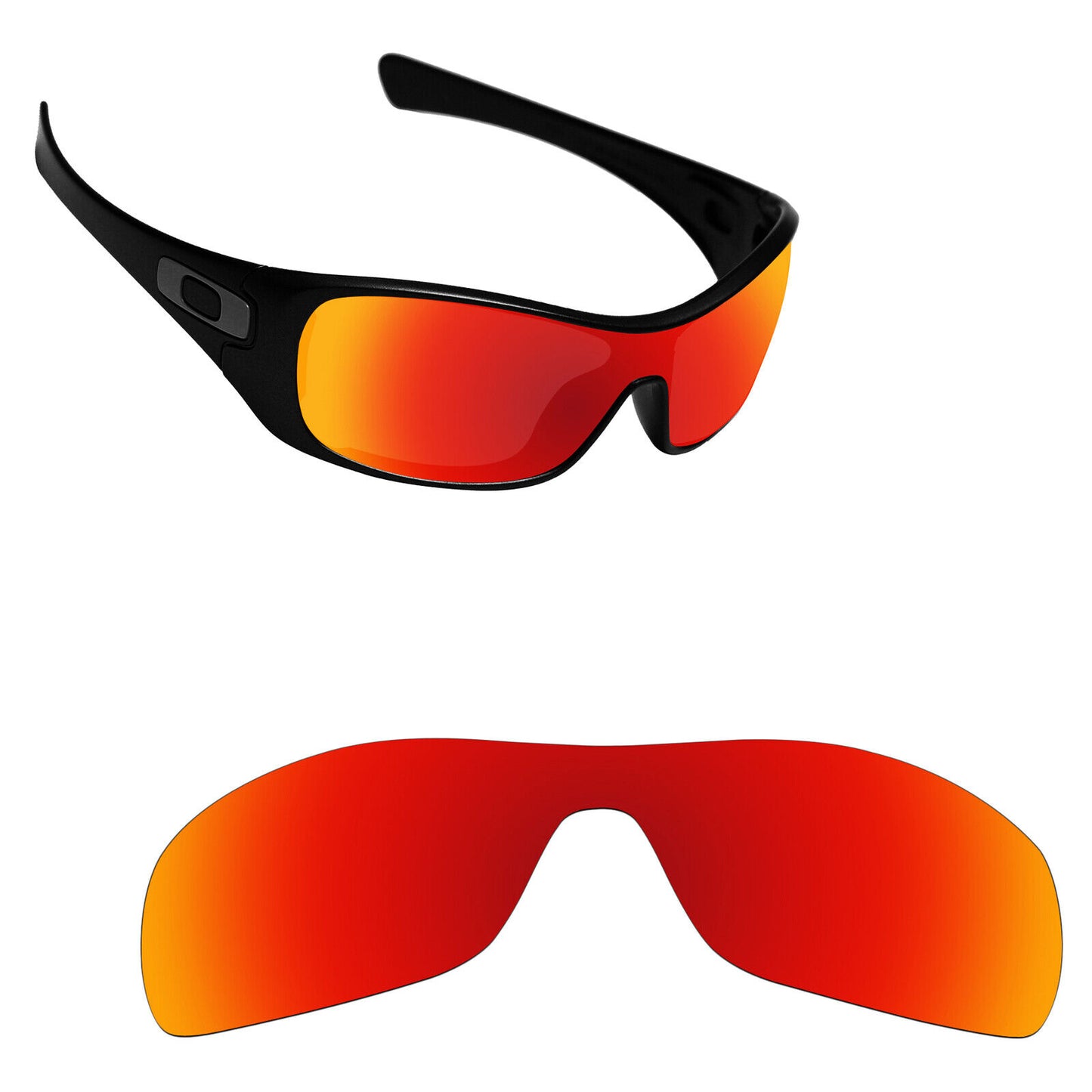 Hawkry Polarized Replacement Lenses for-Oakley Antix Sunglass - Options
