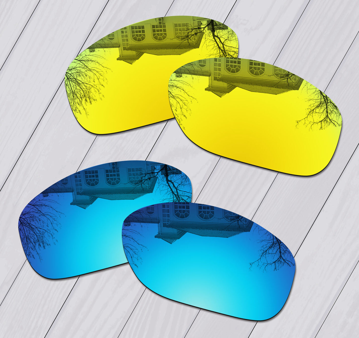 POLARIZED Replacement Lot Lenses For-Oakley Pit Bull OO9127 Anti-Scratch