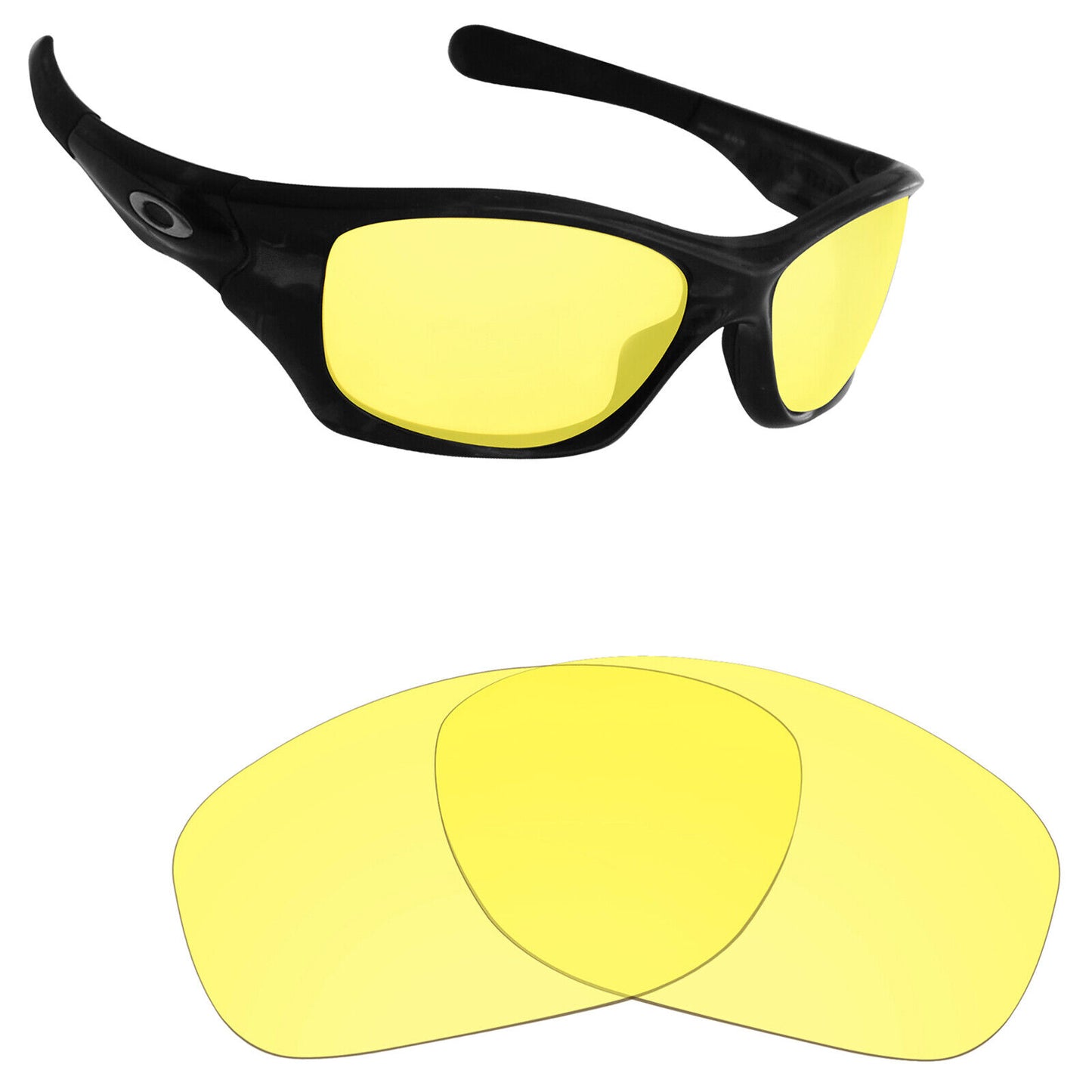 Hawkry Polarized Replacement Len for-Oakley Pit Bull Asian Fit Sunglass-Multiple