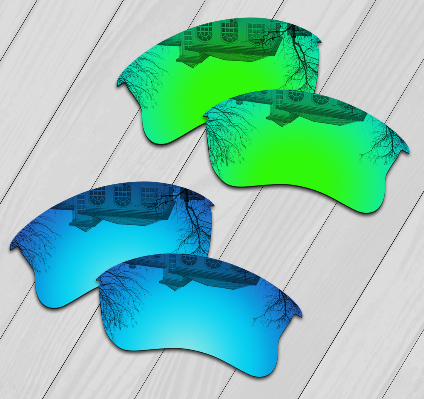 POLARIZED Replacement Lenses For-Oakley Half Jacket 2.0 XL Anti-Scratch Options