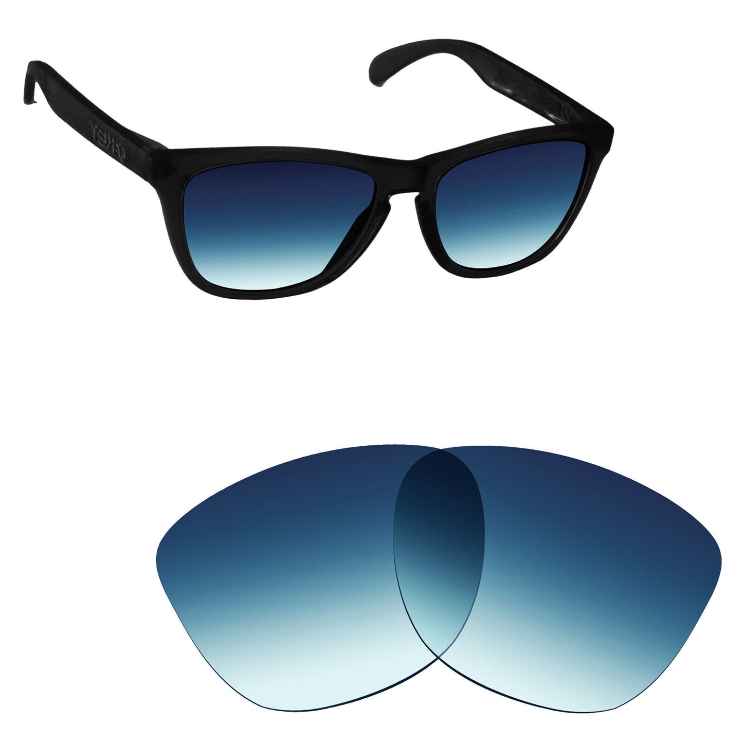 Hawkry Polarized Replacement Lenses for-Oakley Frogskins OO9013 - Multiple