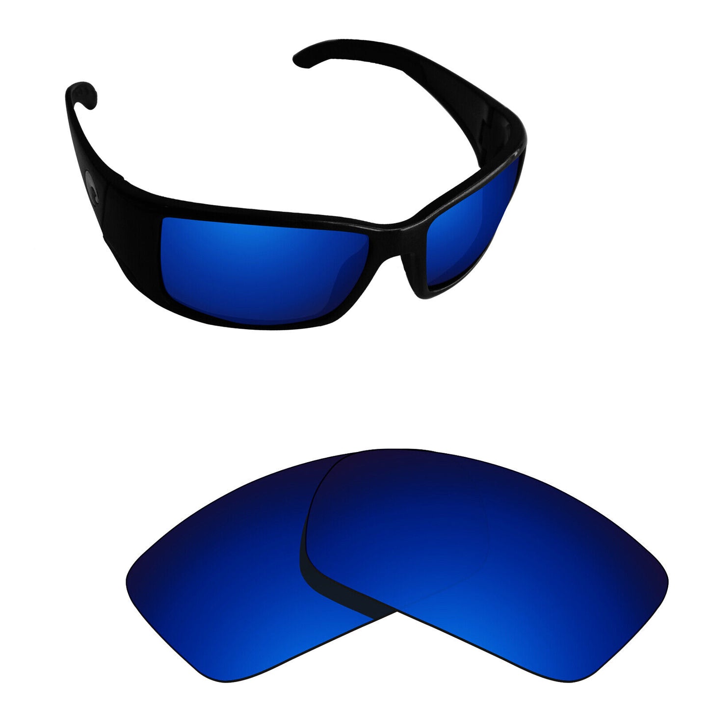 Hawkry Polarized Replacement Lenses for-Costa Blackfin Sunglass - Options