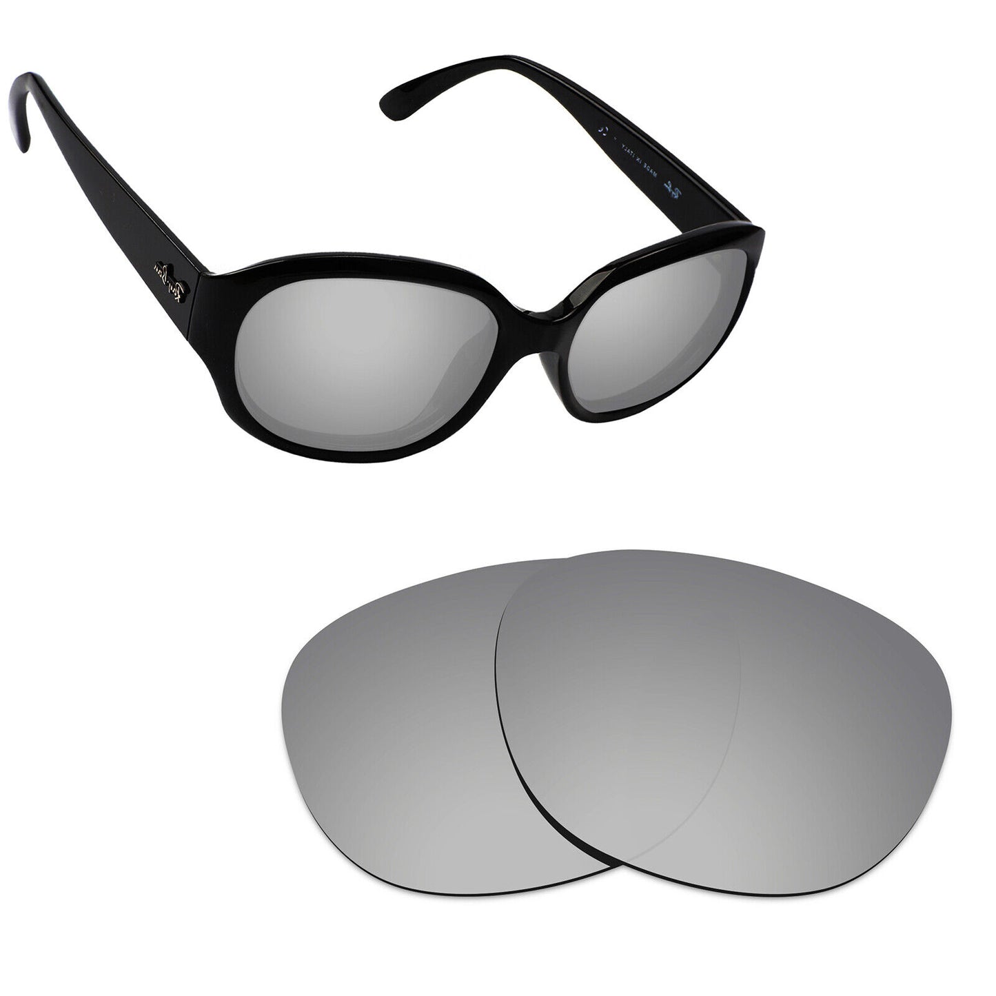Hawkry Polarized Replacement Lenses for - RayBan-RB4198-55 Sunglass - Multiple