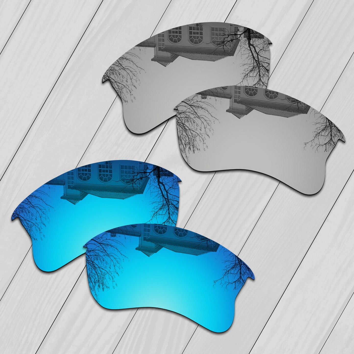 POLARIZED Replacement Lenses For-Oakley Flak Jacket XLJ & Kits Anti-Scratch Opt