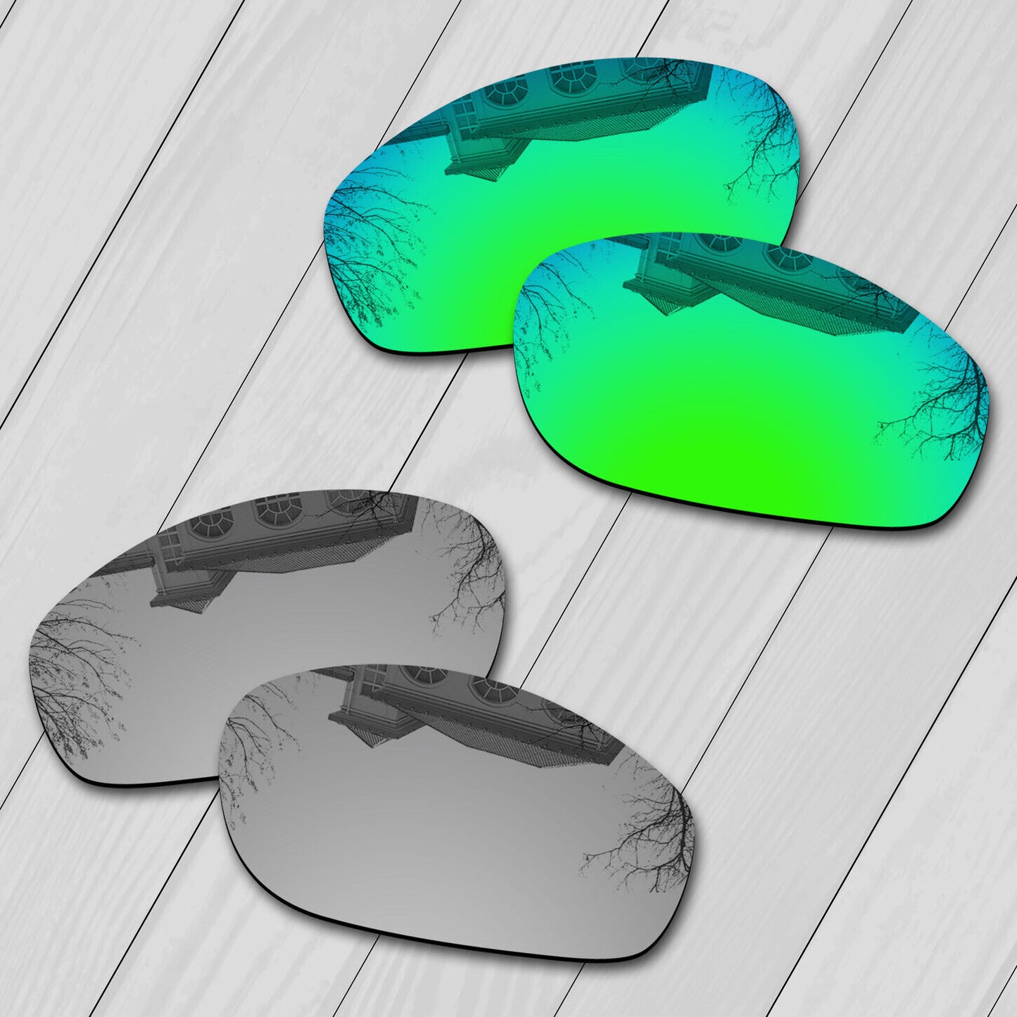 POLARIZED Replacement Lenses For-Oakley Monster Dog Sunglasses Anti-Scratch