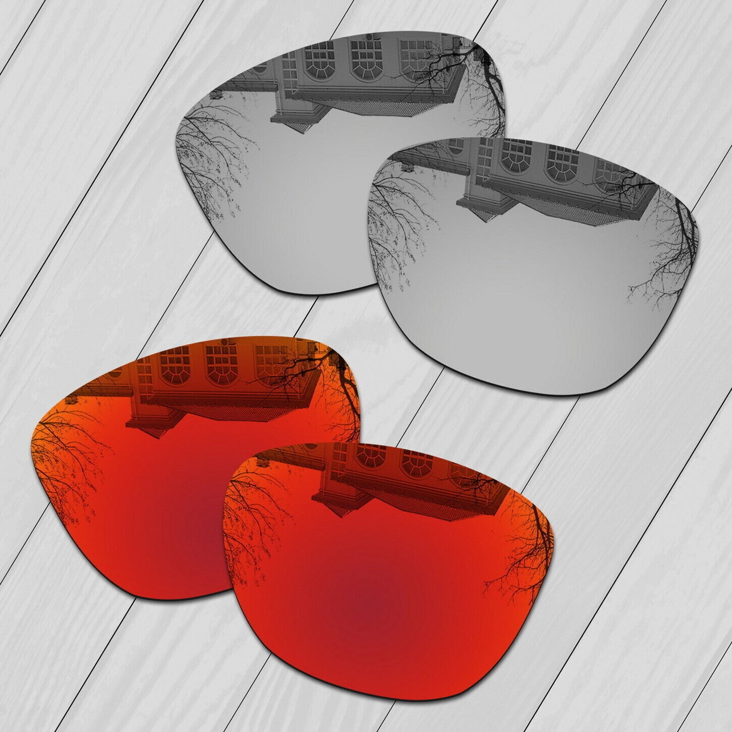 POLARIZED Replacement Lenses For-Oakley Frogskins Range Sunglasses Anti-Scratch