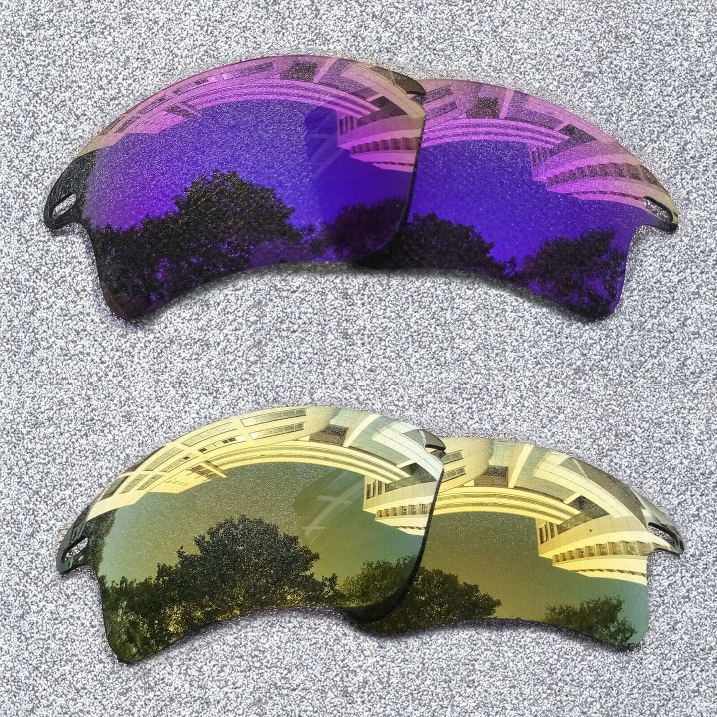 ExpressReplacement Polarized Lenses For-Oakley Fast Jacket XL Sunglasses OO9156