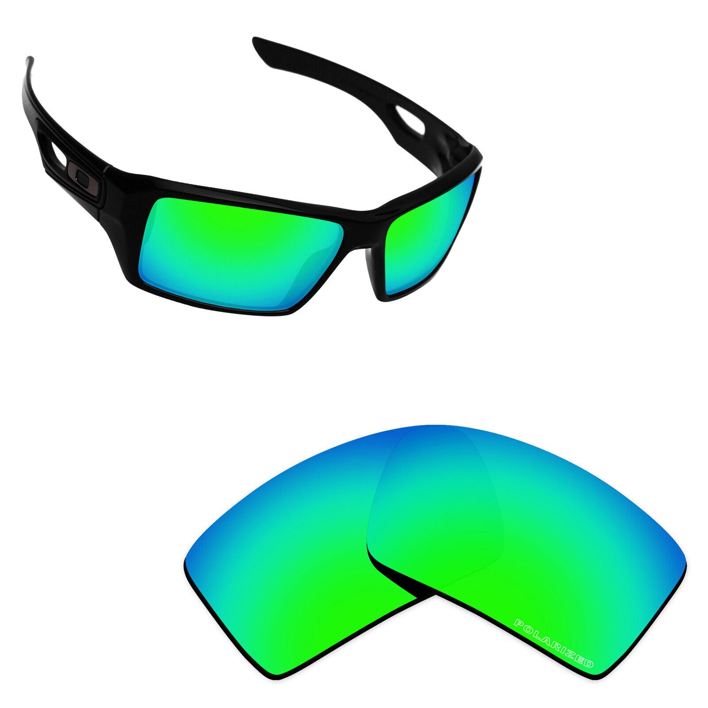 Hawkry Polarized Replacement Lenses for-Oakley Eyepatch 2 OO9136 - Options