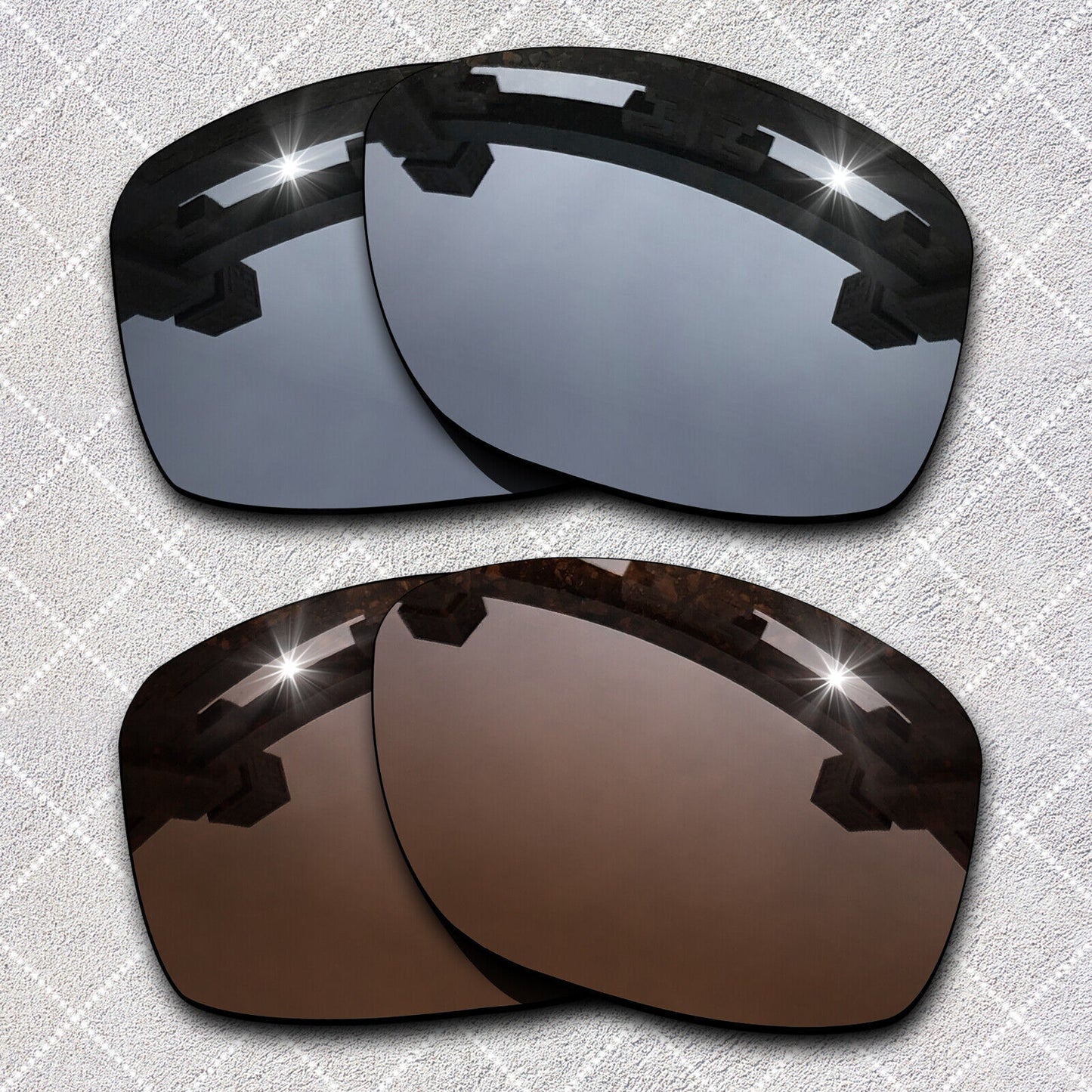 HeyRay Replacement Lenses for Pit Bull Asian Fit OO9161 Sunglasses Polarized-Opt