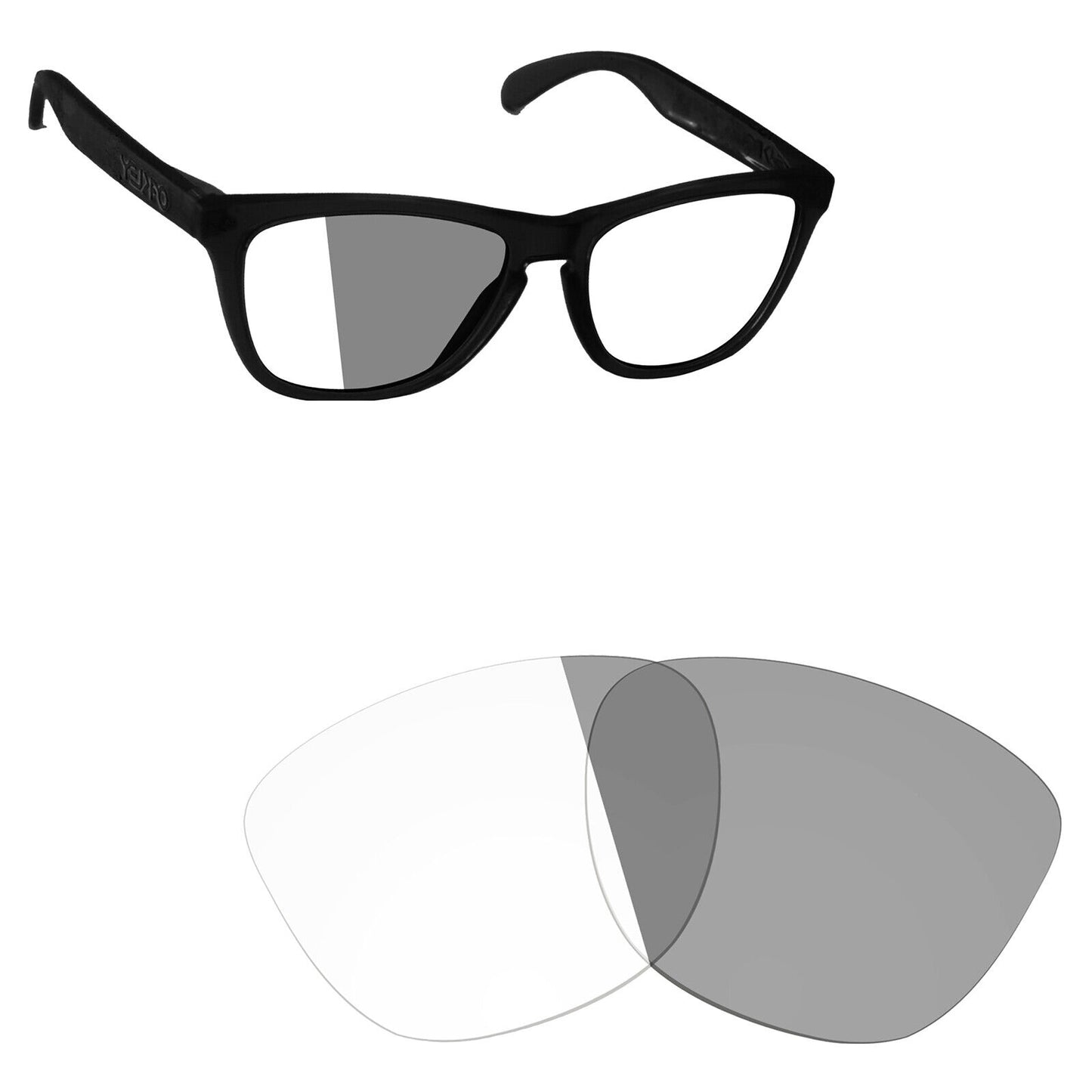Hawkry Polarized Replacement Lenses for-Oakley Frogskins LX OO2043 - Options