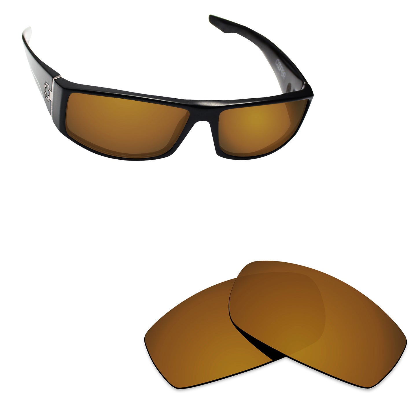 Hawkry Polarized Replacement Lens for - Spy Optic Cooper Sunglass - Options