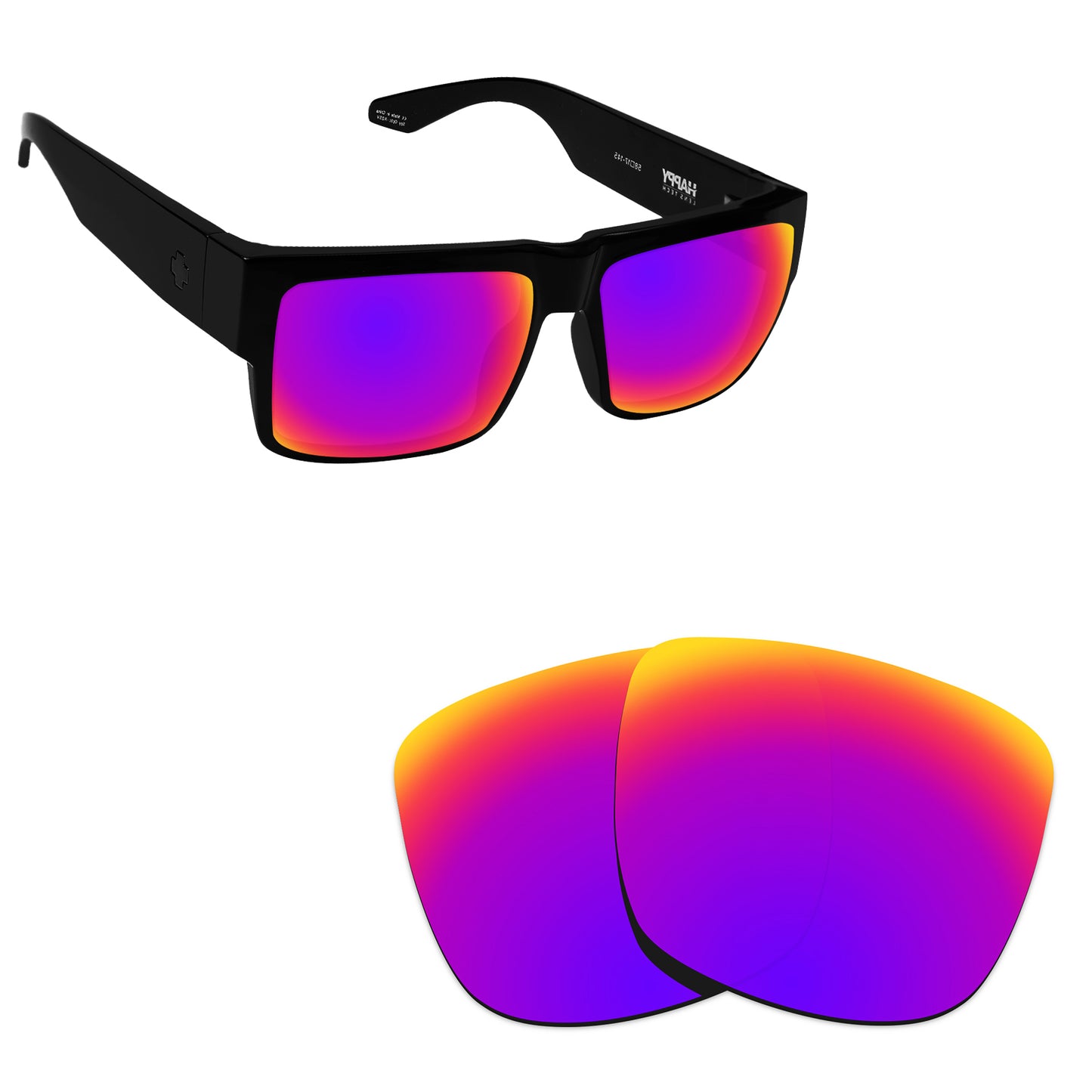 Hawkry Polarized Replacement Lens for - Spy Optic Cyrus Sunglass - Options