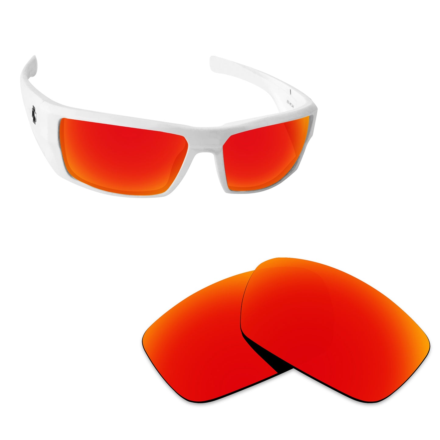 Hawkry Polarized Replacement Lens for - Spy Optic Dirk Sunglass - Options