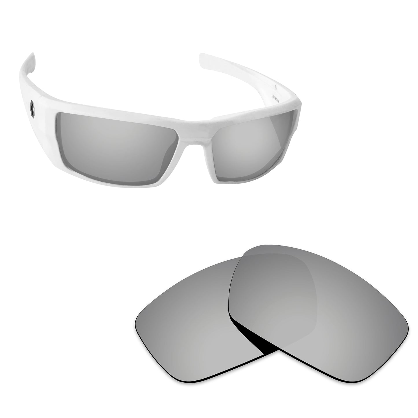 Hawkry Polarized Replacement Lens for - Spy Optic Dirk Sunglass - Options