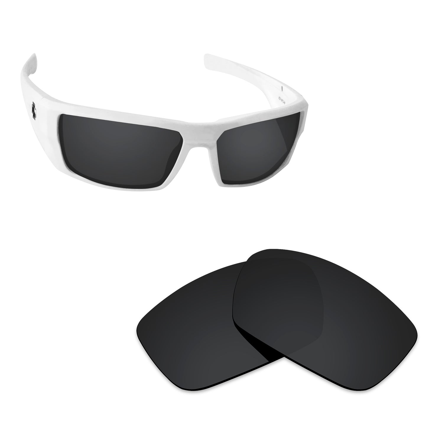 Hawkry Polarized Replacement Lens for - Spy Optic Dirk Sunglass - Options